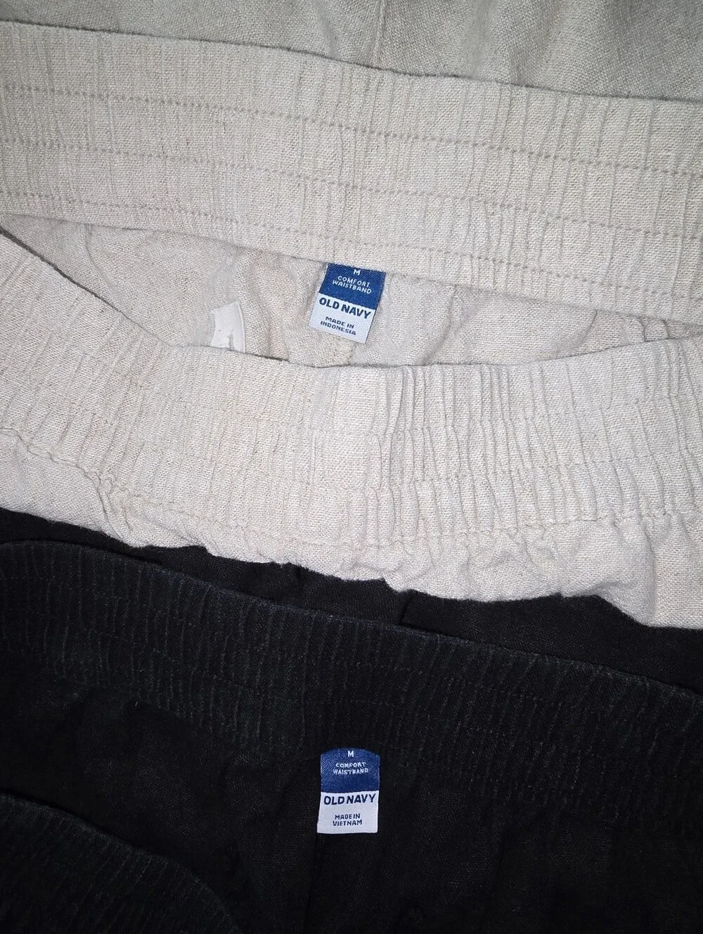 Old Navy - High-Waisted Linen-Blend Shorts Bundle